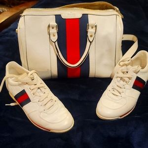 Gucci Purse and Gym Shoes as a set!!!